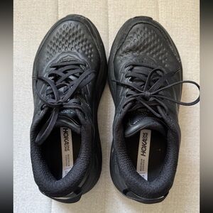 Hoka All-Black Athletic Shoes
